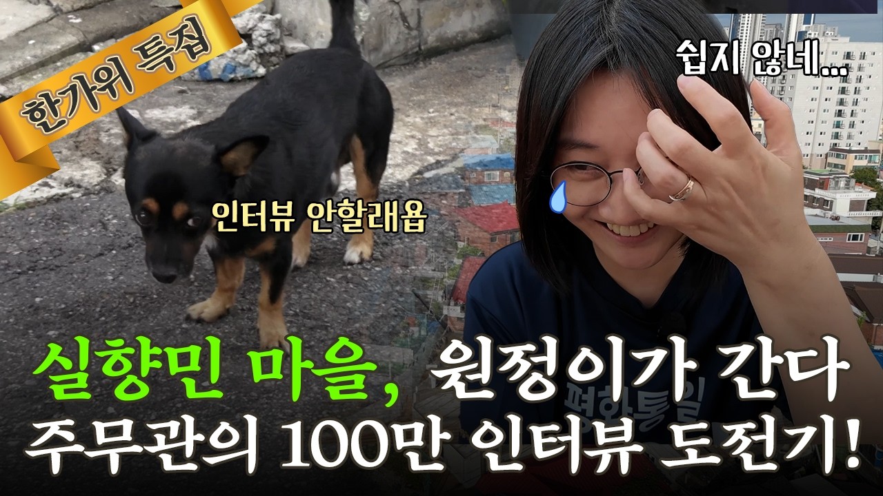 추석을 앞두고, 주무관이 실향민 마을을 찾은 이유 | 100만 국민인터뷰 in 인천