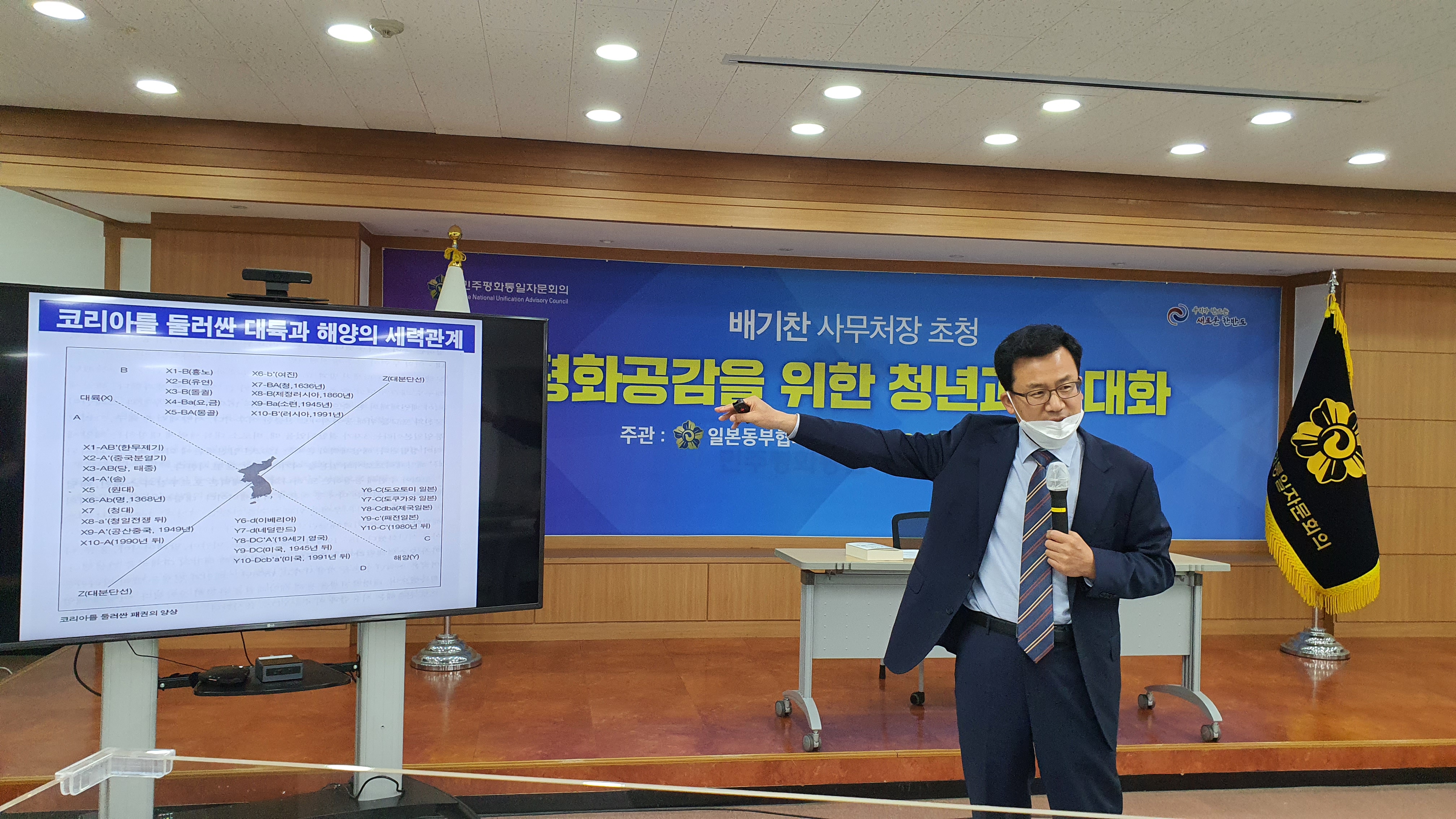 民主和平统一咨询会议 活动 新消息 举办 为了和平共鸣与青年的对话